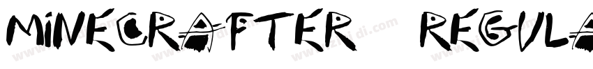 MineCrafter 3 Regula字体转换